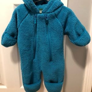 LL Bean fleece bunting